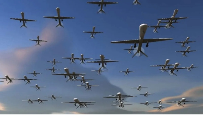Swarm coordination mass formation